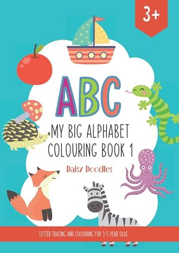 Cover of My Big Alphabet Colouring Book 1