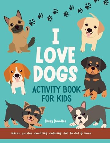 Cover of I Love Dogs Activity Book