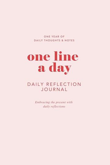 Cover of One Line a Day Reflection Journal