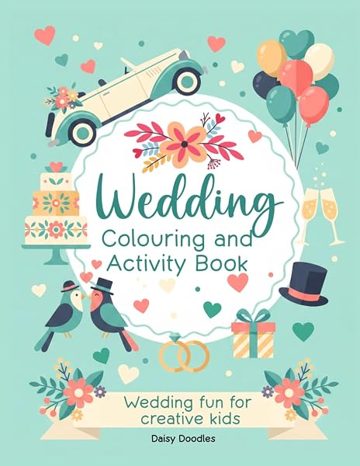 Cover of Wedding Colouring and Activity Book
