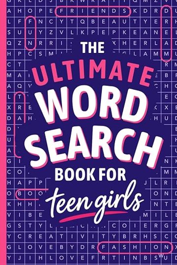 Cover of The Ultimate Word Search Book for Teen Girls