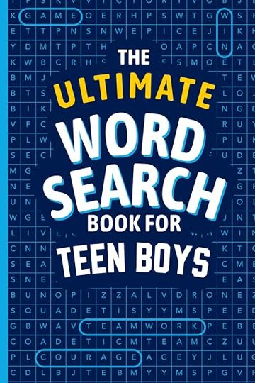 Cover of The Ultimate Word Search Book for Teen Boys